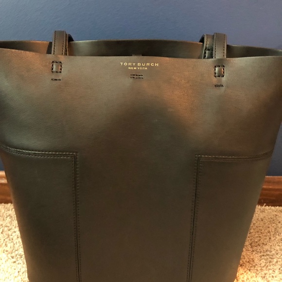 Tory Burch Medium Block T Tote - Picture 2 of 5